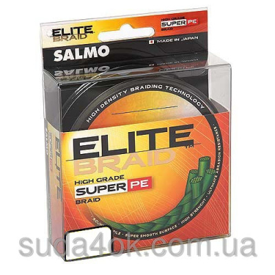 Основное изображение (Леска плет. Salmo ELITE BRAID Green 091/033). Размеры картинки (500х500)