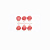Podves-serga-MIKRO-BIS-SHAR-Akril-alyy-bel-arbuz-6mm-K-6sht.300x300
